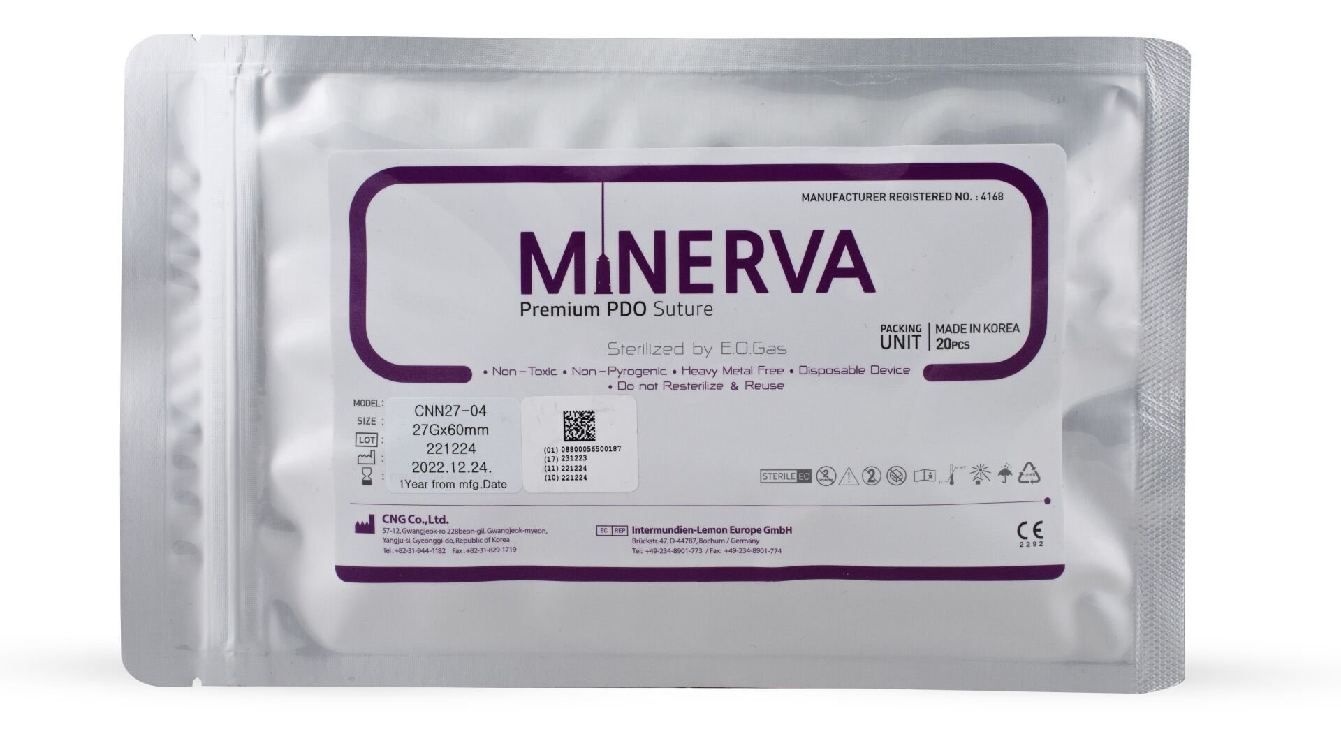 Minerva Pdo Mono 29*38mm Örümcek Ağı ip askı 20 li Paket