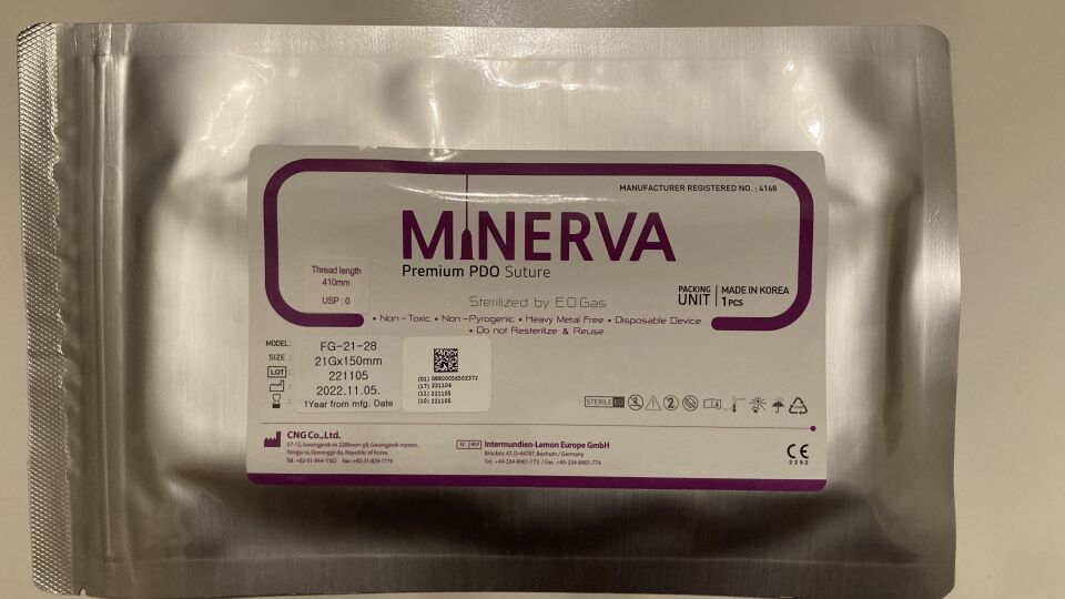 Minerva Pdo Spring 27g*60mm*126mm İp Askı Cilt Gençleştirme ve Germe 20 li Paket