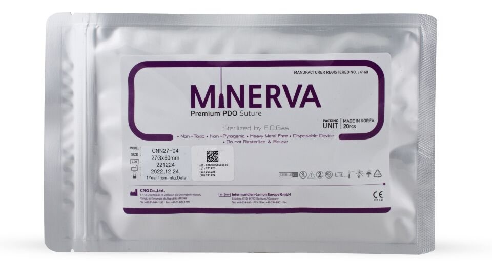 Minerva Pdo Spring 27g*60mm*126mm İp Askı Cilt Gençleştirme ve Germe 20 li Paket