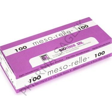 Mesorelle 30G x 4mm Mezoterapi İğnesi 100 adet