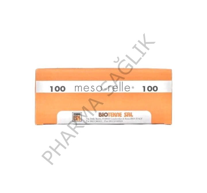 Mesorelle 27G x 4 mm Mezoterapi İğnesi  100 adet