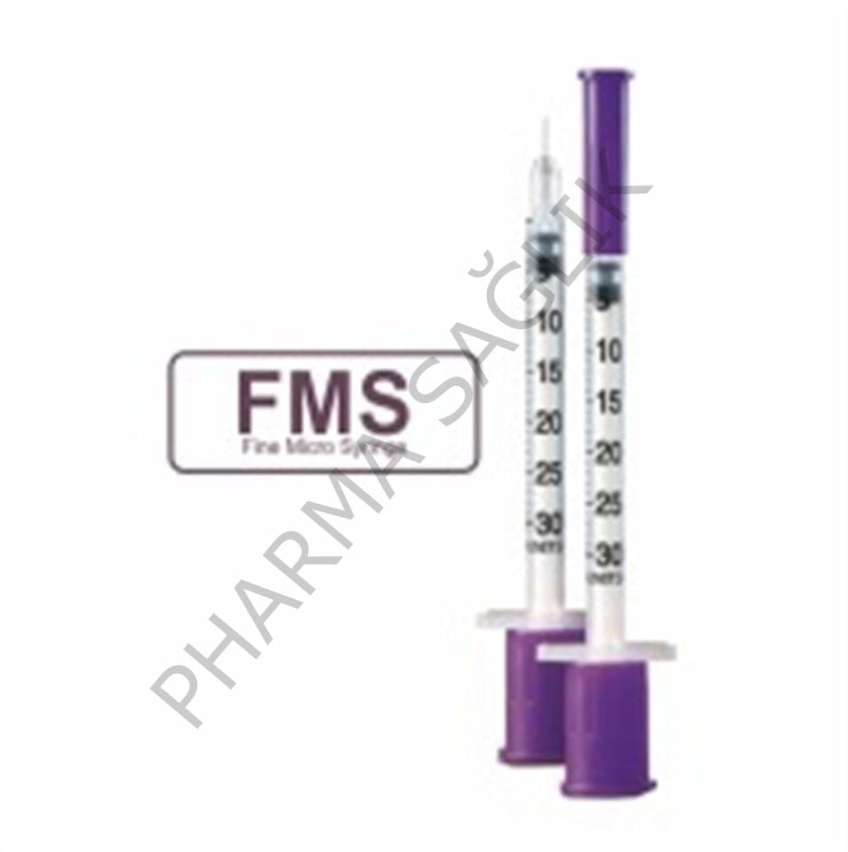 FMS ENJEKTÖR 0,5 ml -32 G - 8 mm 1 adet